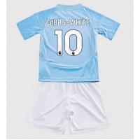 Camisa de time de futebol Nottingham Forest Morgan Gibbs-White #10 Replicas 3º Equipamento Infantil 2024-25 Manga Curta (+ Calças curtas)